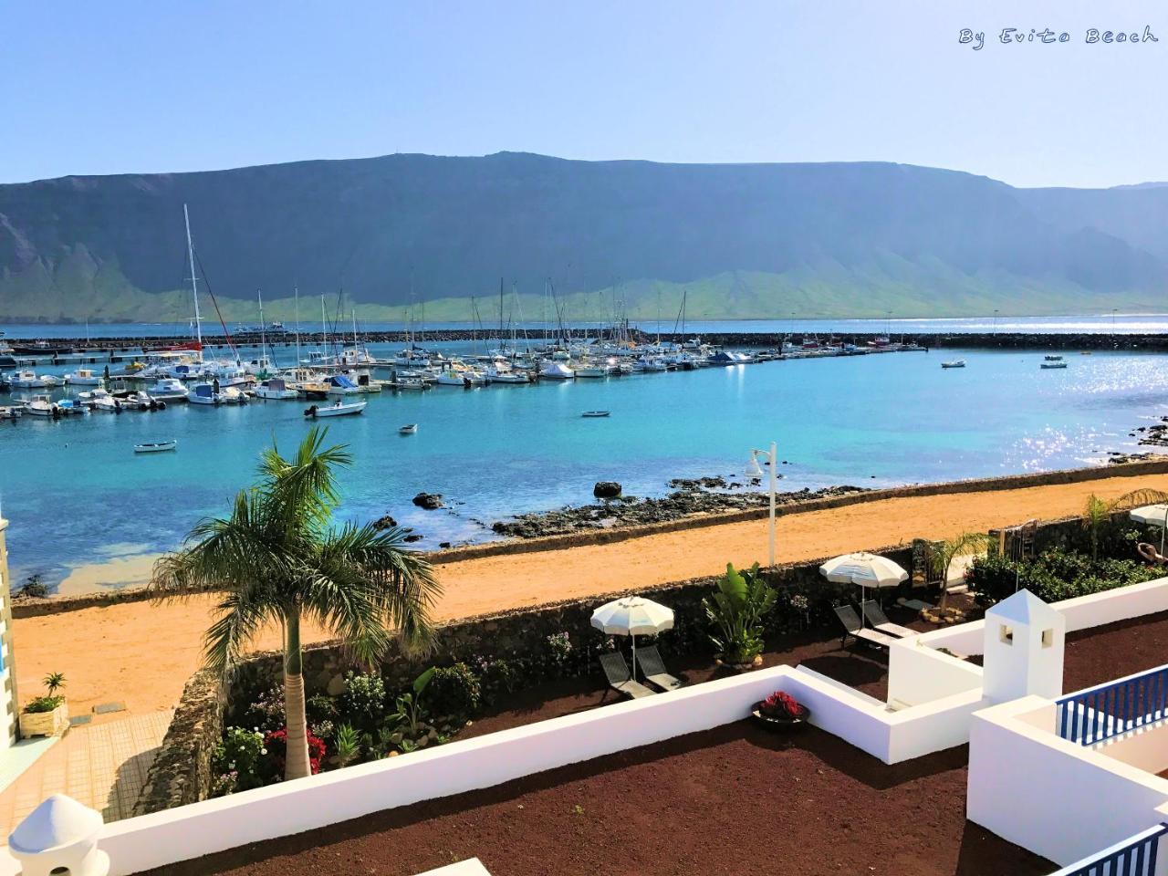 La Graciosa Camelia Beach Vistas Mar Caleta de Sebo Dış mekan fotoğraf
