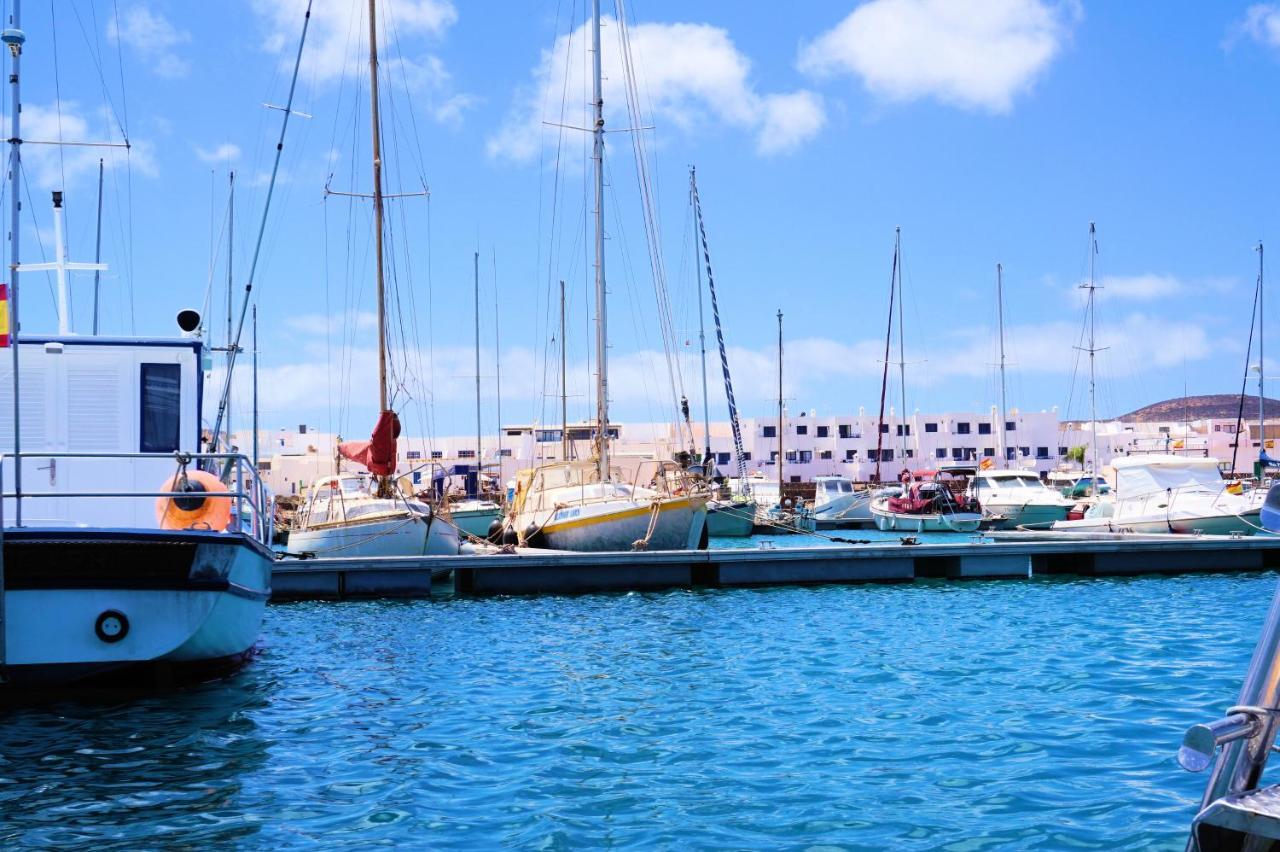 La Graciosa Camelia Beach Vistas Mar Caleta de Sebo Dış mekan fotoğraf