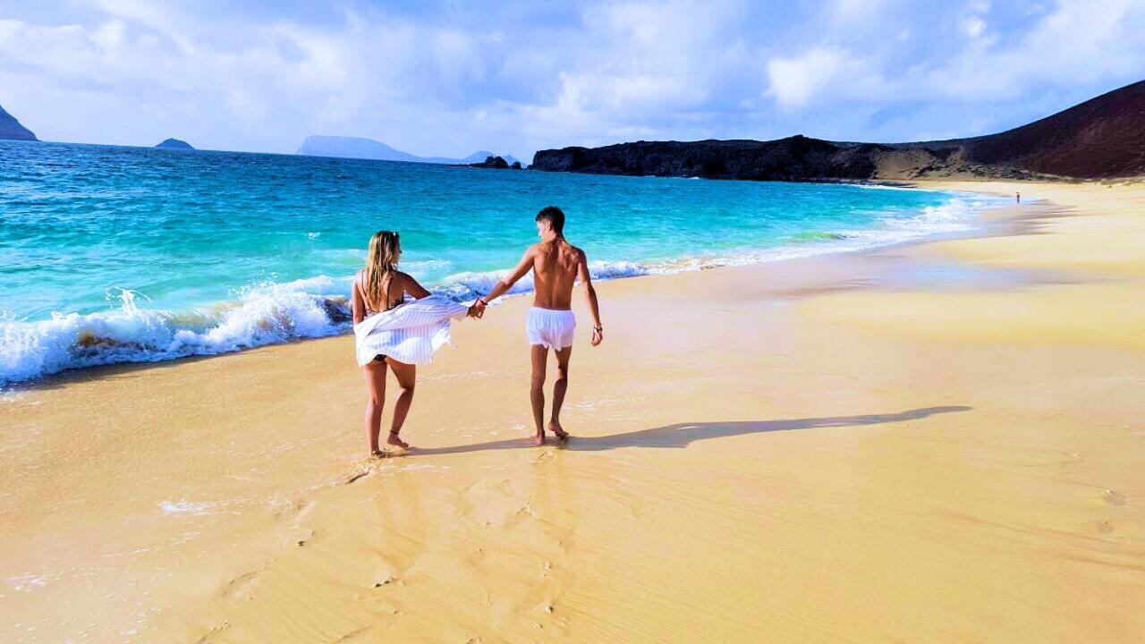 La Graciosa Camelia Beach Vistas Mar Caleta de Sebo Dış mekan fotoğraf